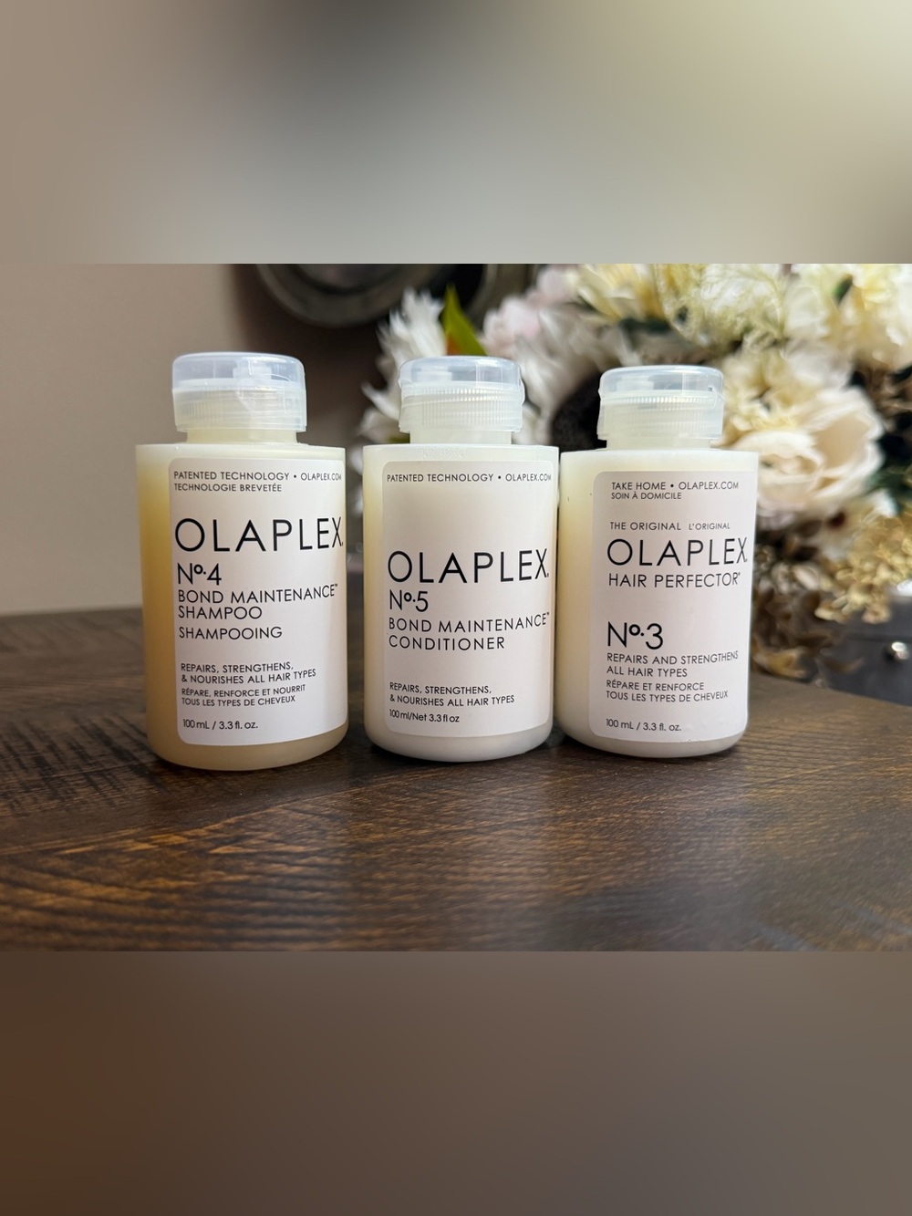 OLAPLEX No.4 No.5 No.3 Travel Trio - NEW ALL SEALED 100ml each